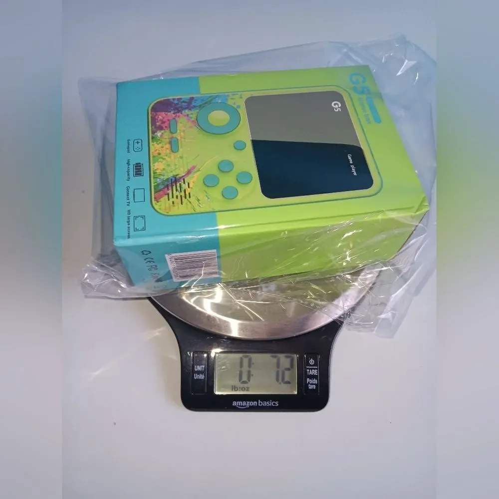 G5 3 Inch Handheld Game Box Game Player NWOT